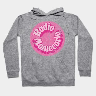 Radio Montecarlo pink print Hoodie